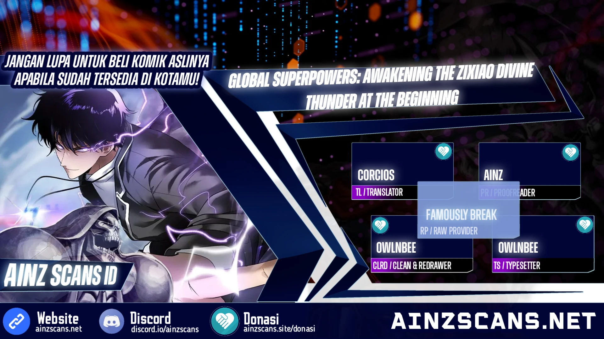 Read Awakening the Purple Thunder at the Beginning ID Manga Online