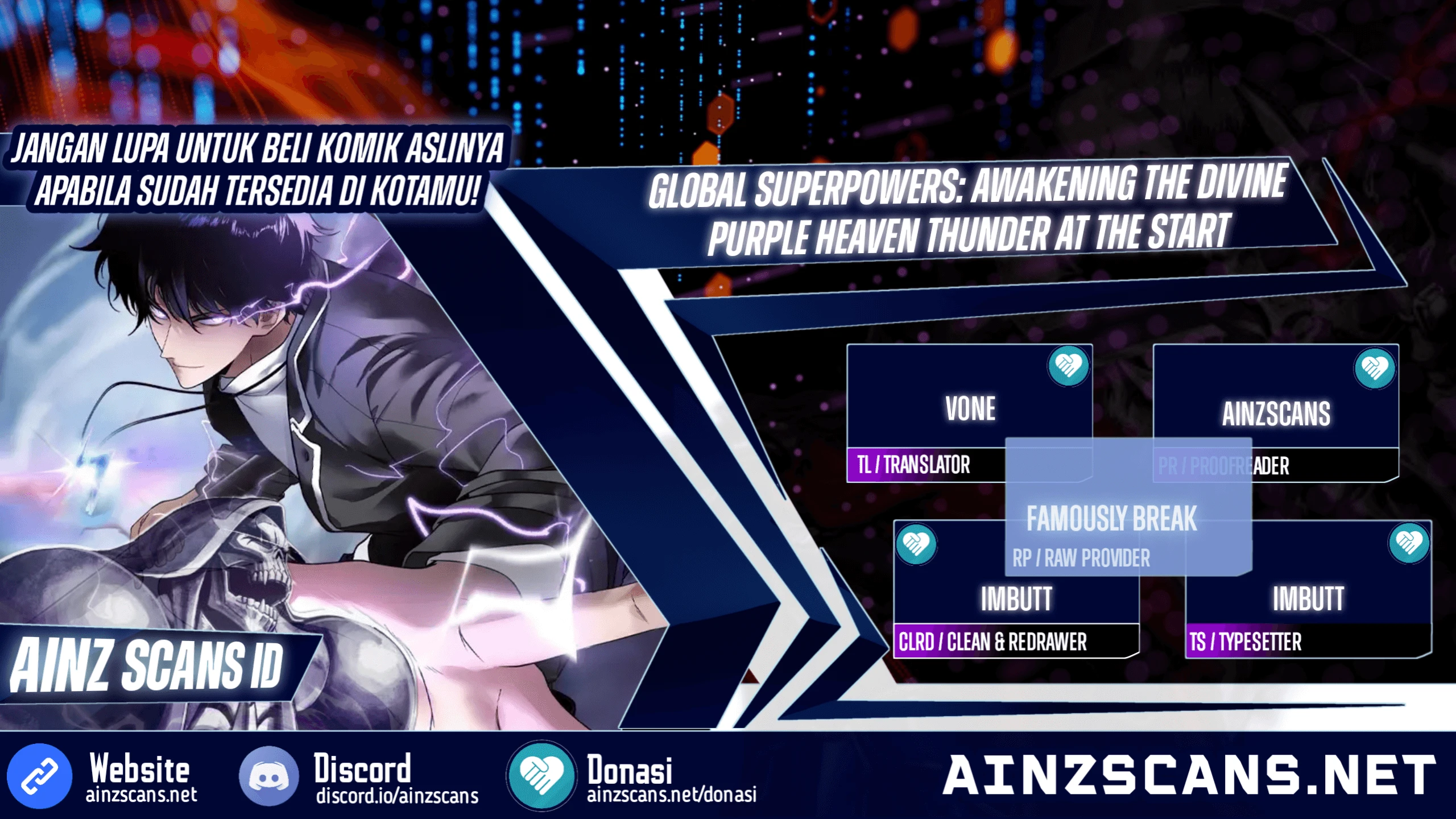 Read Awakening the Purple Thunder at the Beginning ID Manga Online