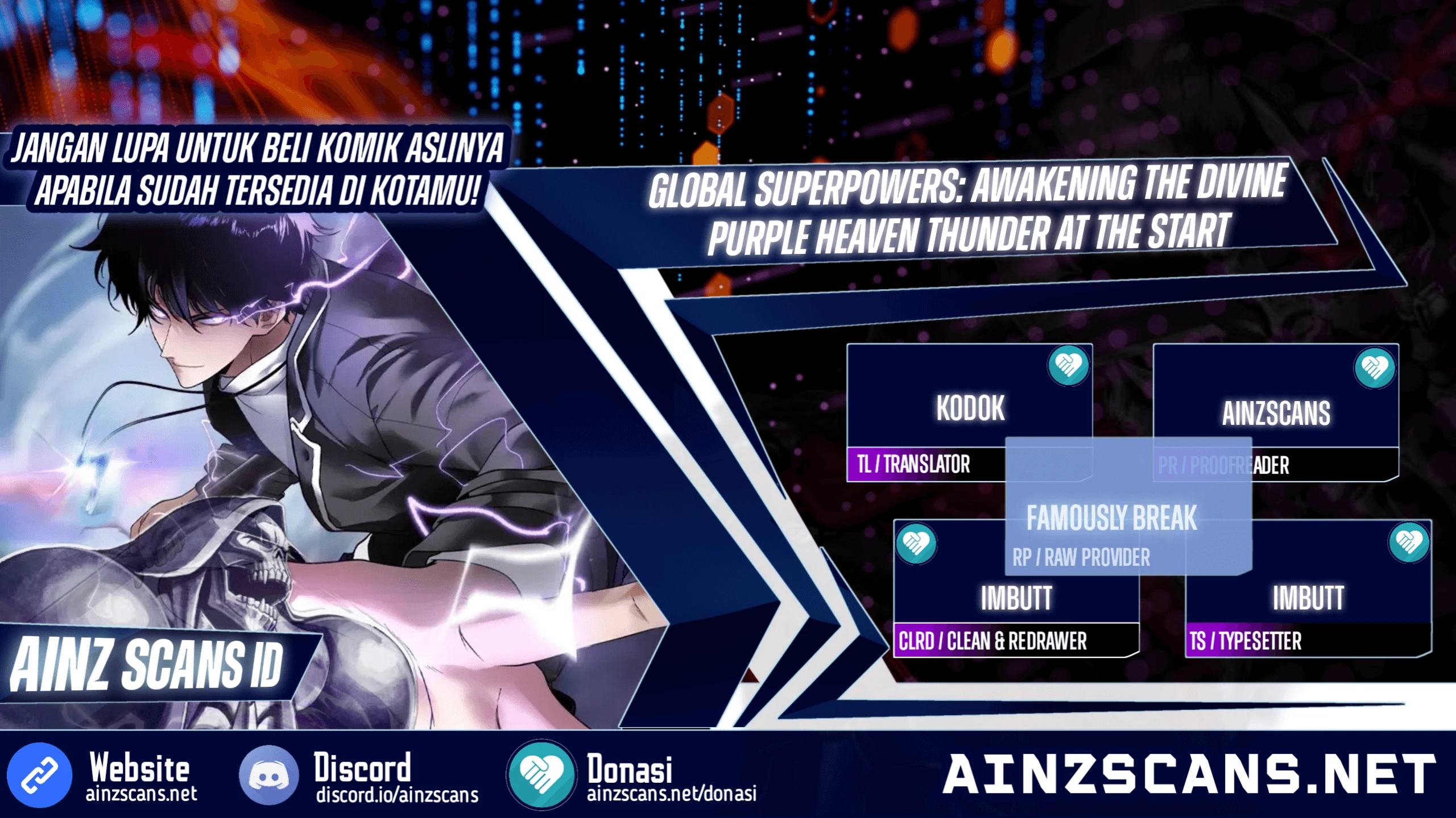 Read Awakening the Purple Thunder at the Beginning ID Manga Online