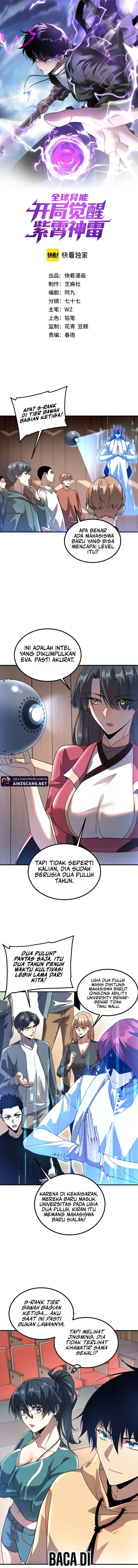 Read Awakening the Purple Thunder at the Beginning ID Manga Online