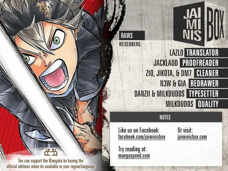 Read Black Clover Bahasa Indonesia ID Manga Online