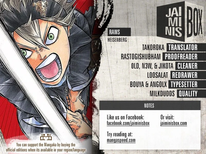 Read Black Clover Bahasa Indonesia ID Manga Online