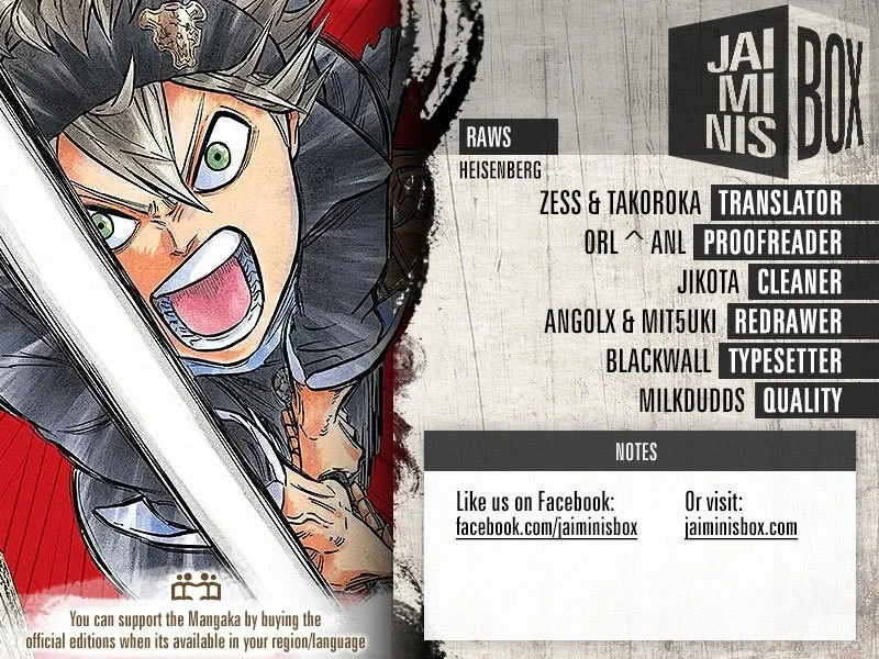 Read Black Clover Bahasa Indonesia ID Manga Online
