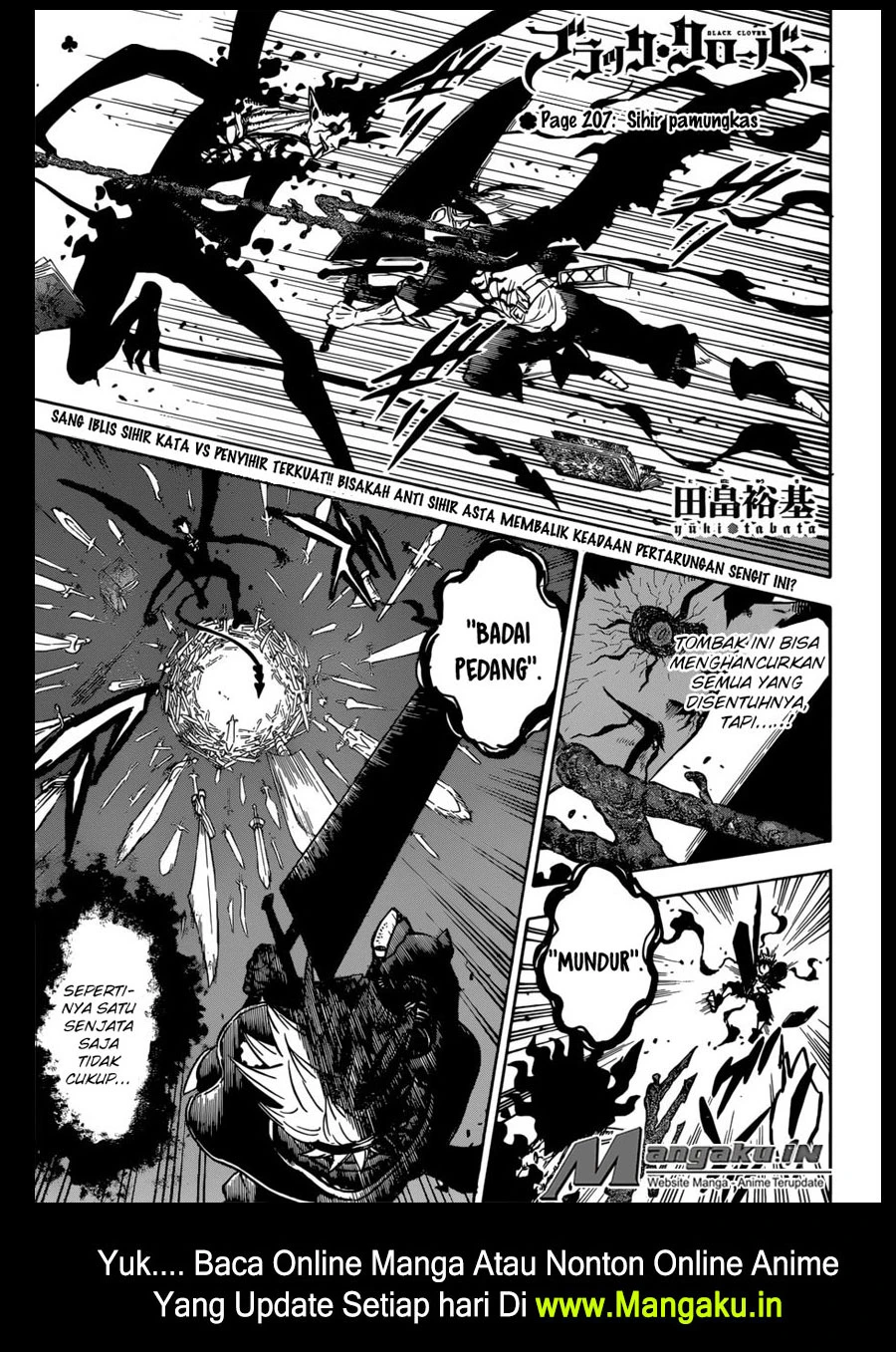 Read Black Clover Bahasa Indonesia ID Manga Online
