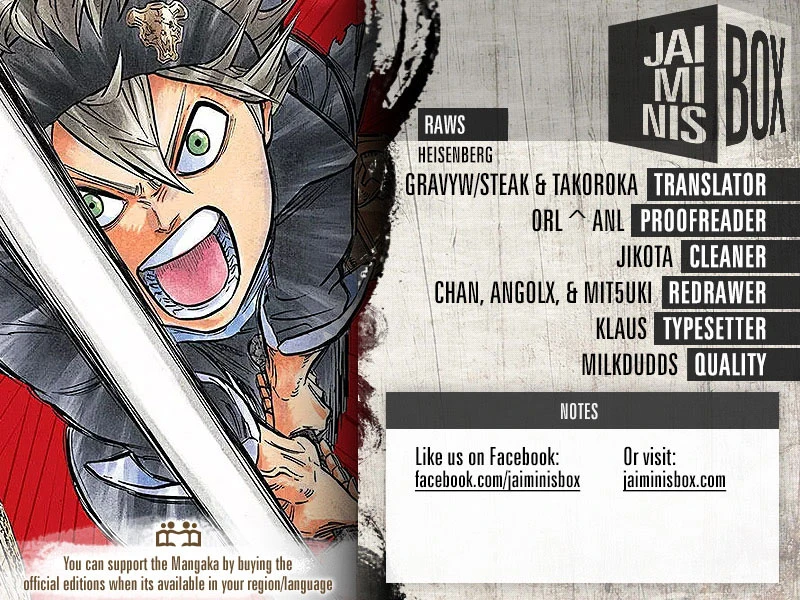 Read Black Clover Bahasa Indonesia ID Manga Online