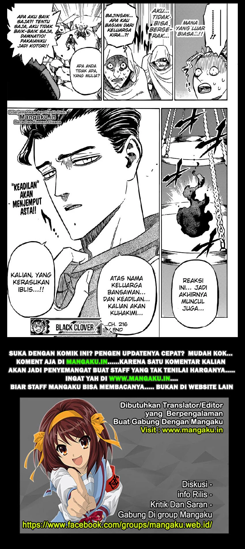 Read Black Clover Bahasa Indonesia ID Manga Online