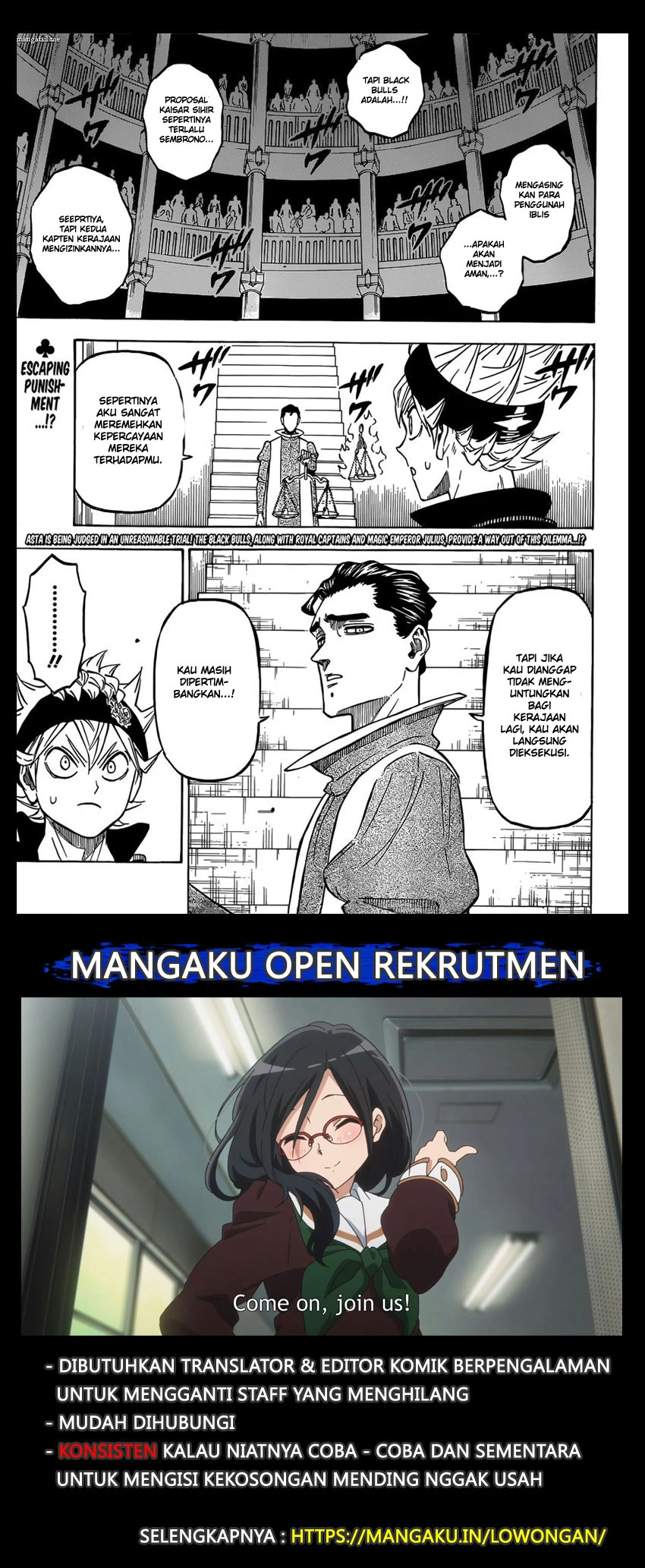 Read Black Clover Bahasa Indonesia ID Manga Online