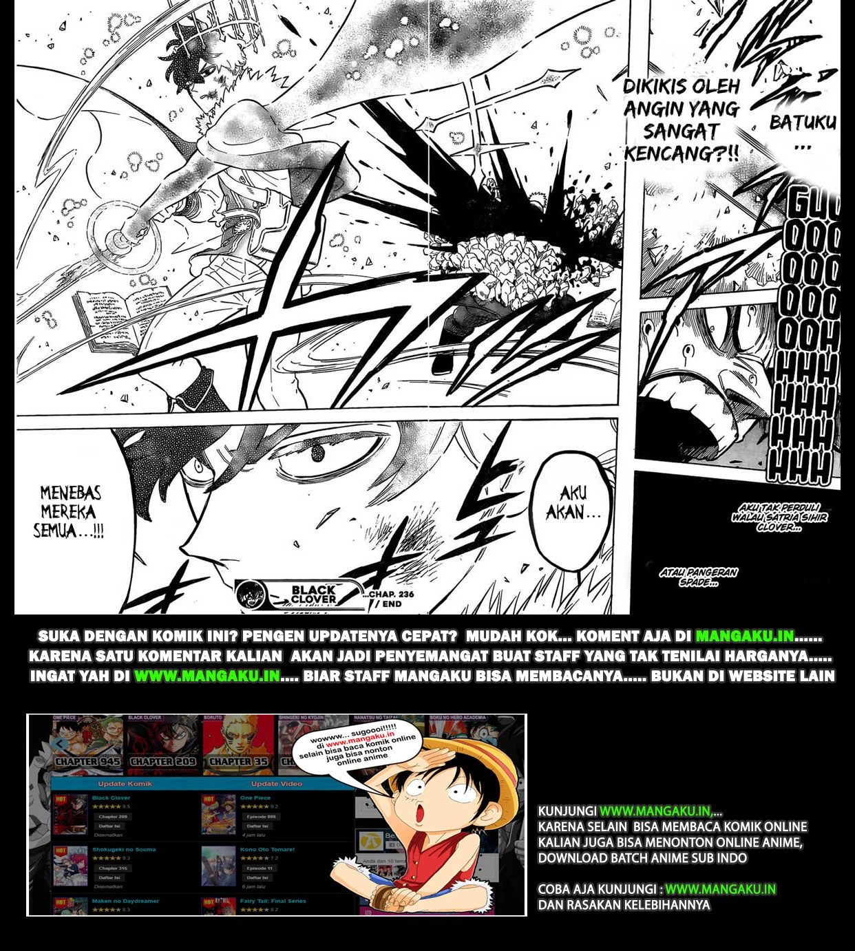 Read Black Clover Bahasa Indonesia ID Manga Online