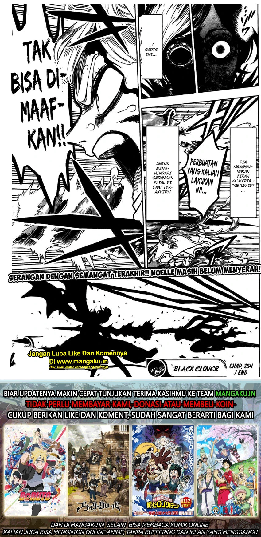 Read Black Clover Bahasa Indonesia ID Manga Online