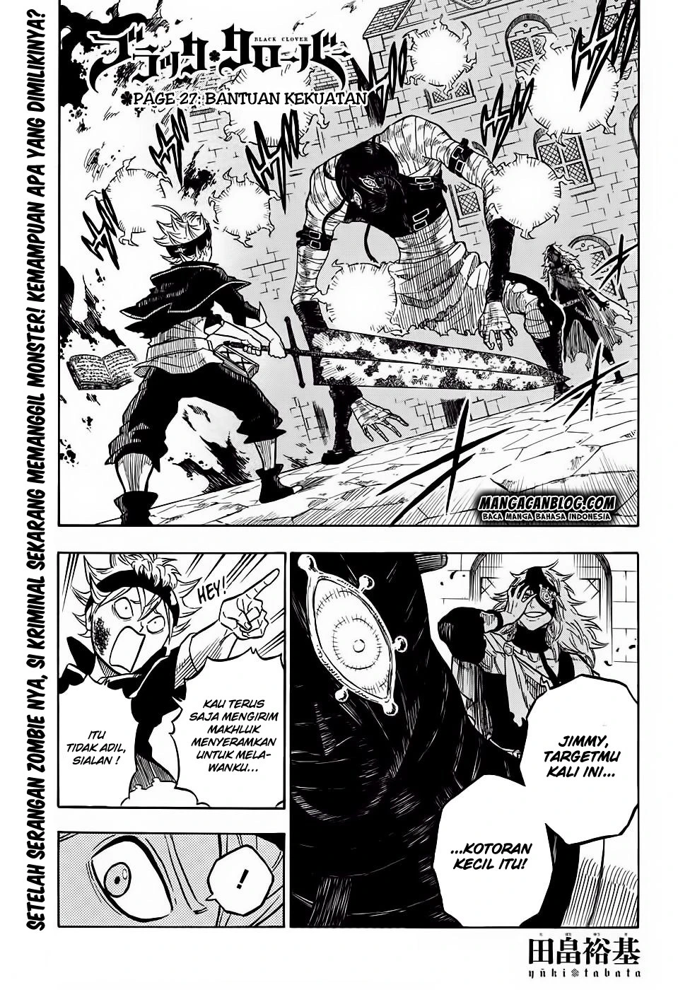 Read Black Clover Bahasa Indonesia ID Manga Online