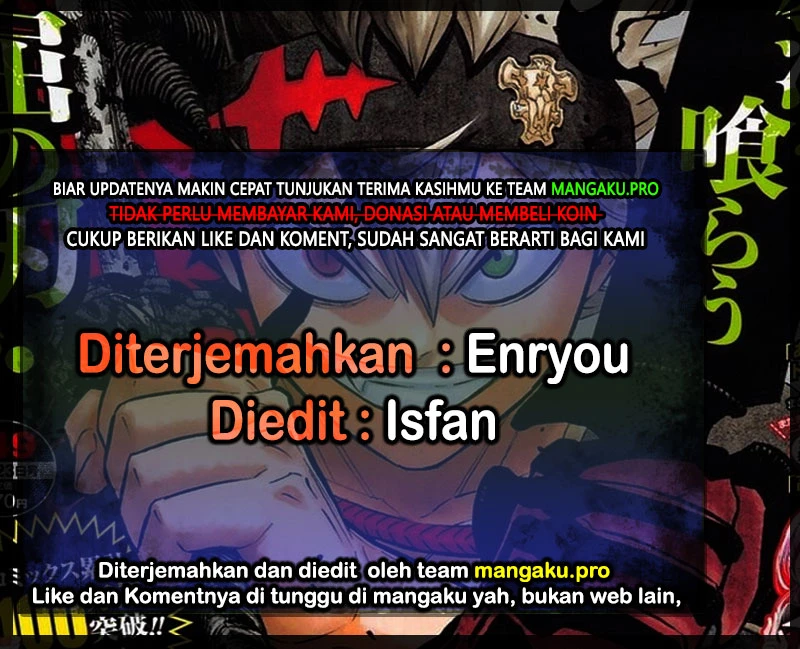 Read Black Clover Bahasa Indonesia ID Manga Online