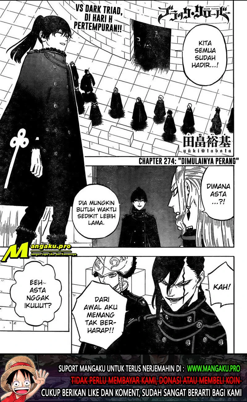Read Black Clover Bahasa Indonesia ID Manga Online