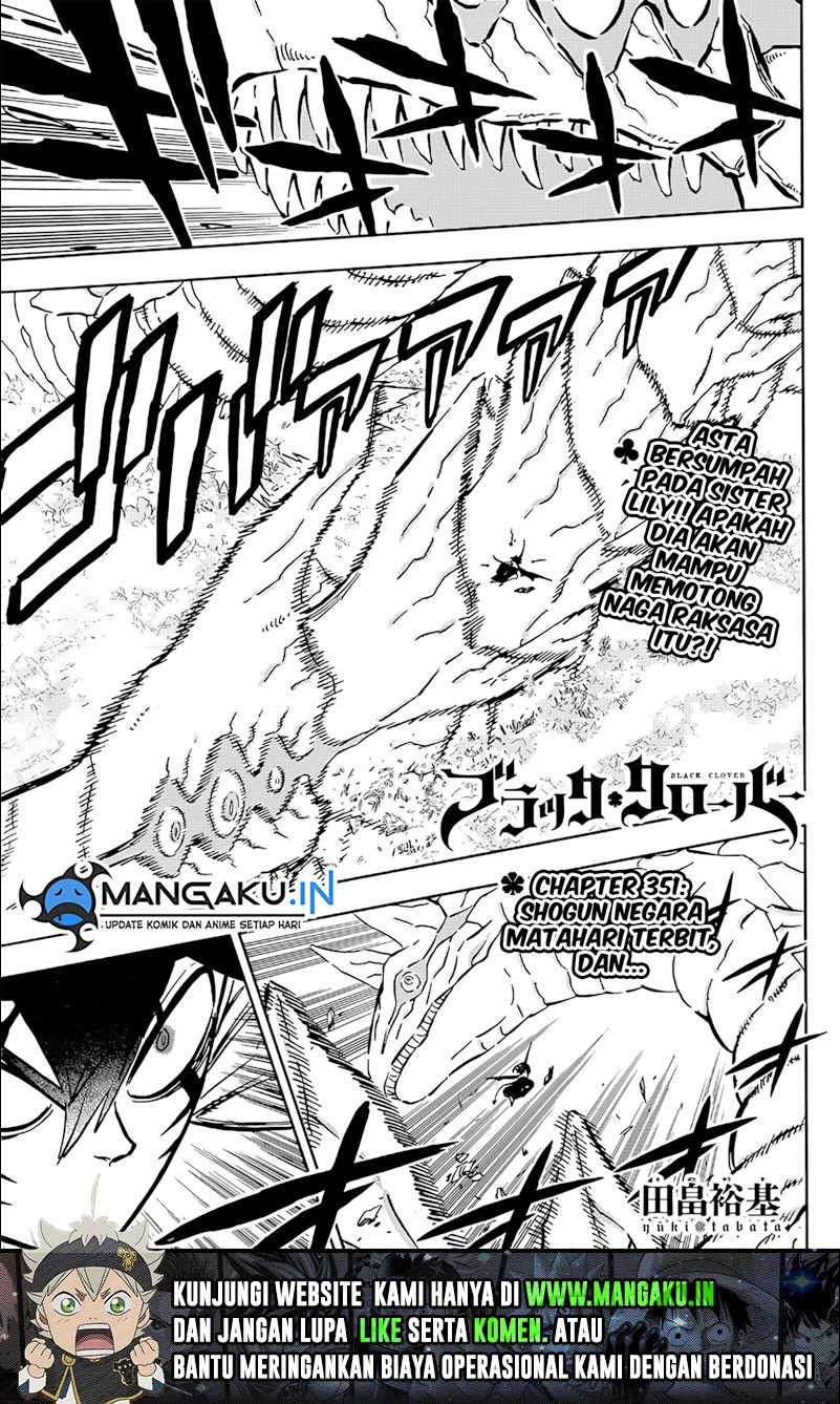 Read Black Clover Bahasa Indonesia ID Manga Online
