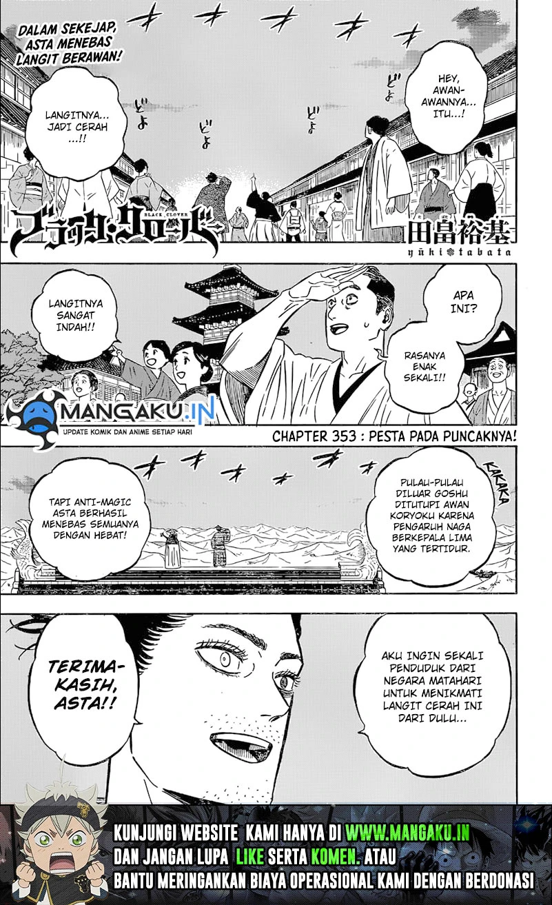 Read Black Clover Bahasa Indonesia ID Manga Online