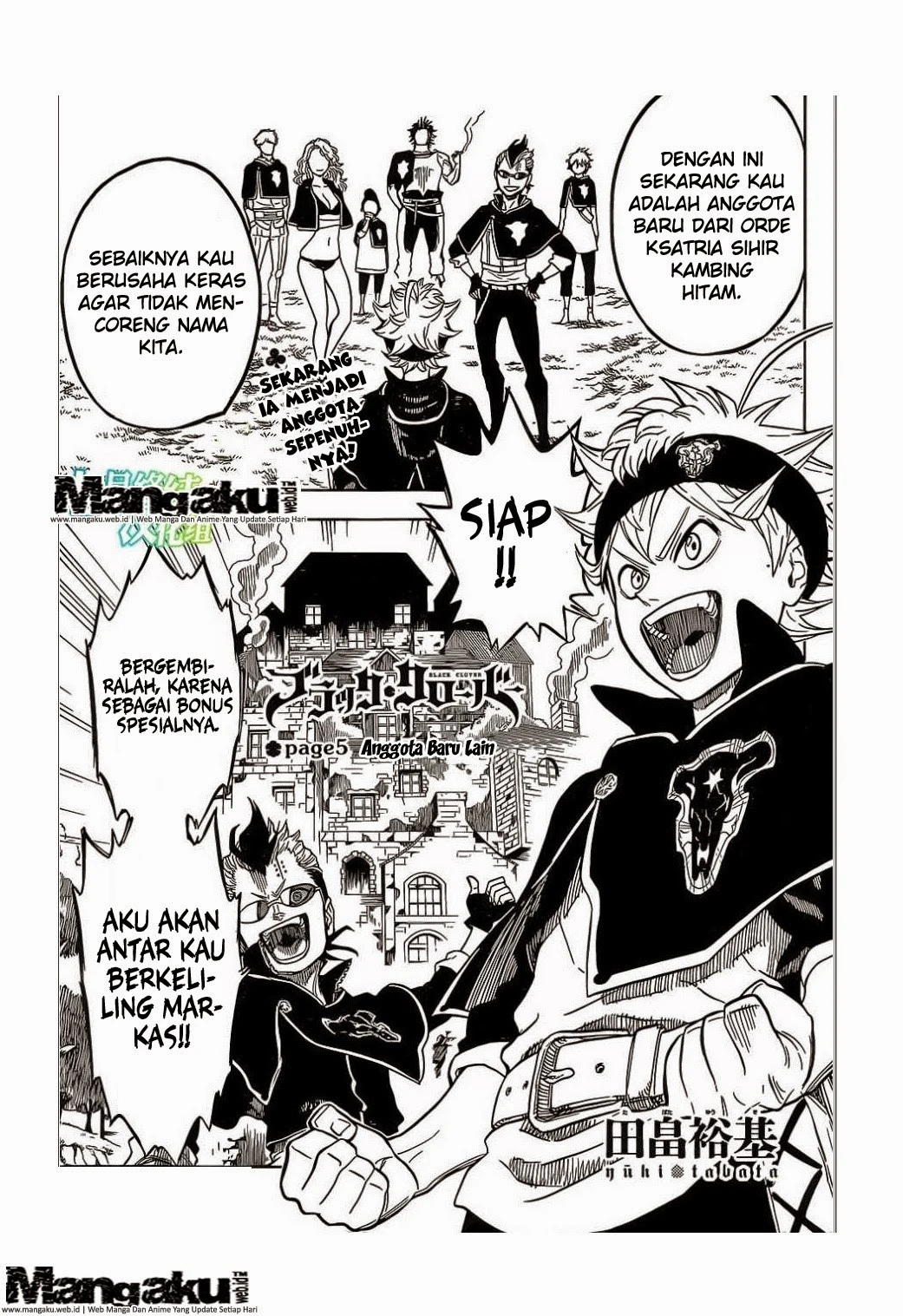 Read Black Clover Bahasa Indonesia ID Manga Online