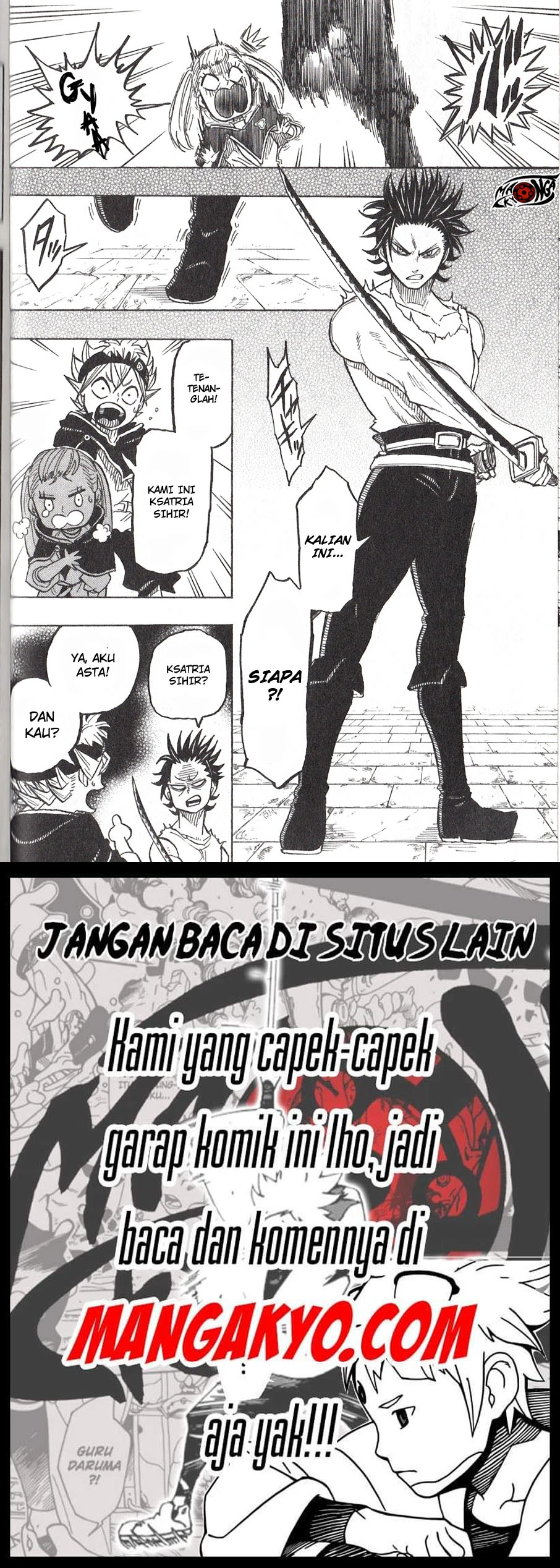 Read Black Clover Gaiden Quartet Knights Bahasa Indonesia ID Manga Online
