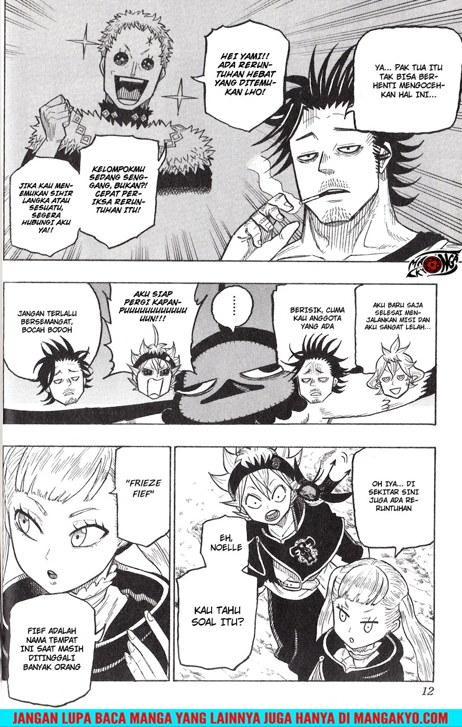 Read Black Clover Gaiden Quartet Knights Bahasa Indonesia ID Manga Online