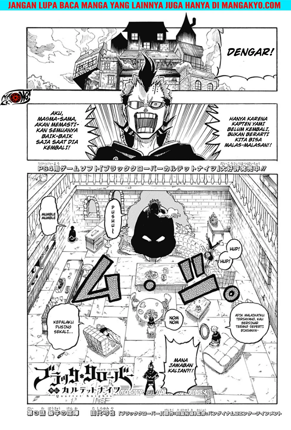 Read Black Clover Gaiden Quartet Knights Bahasa Indonesia ID Manga Online