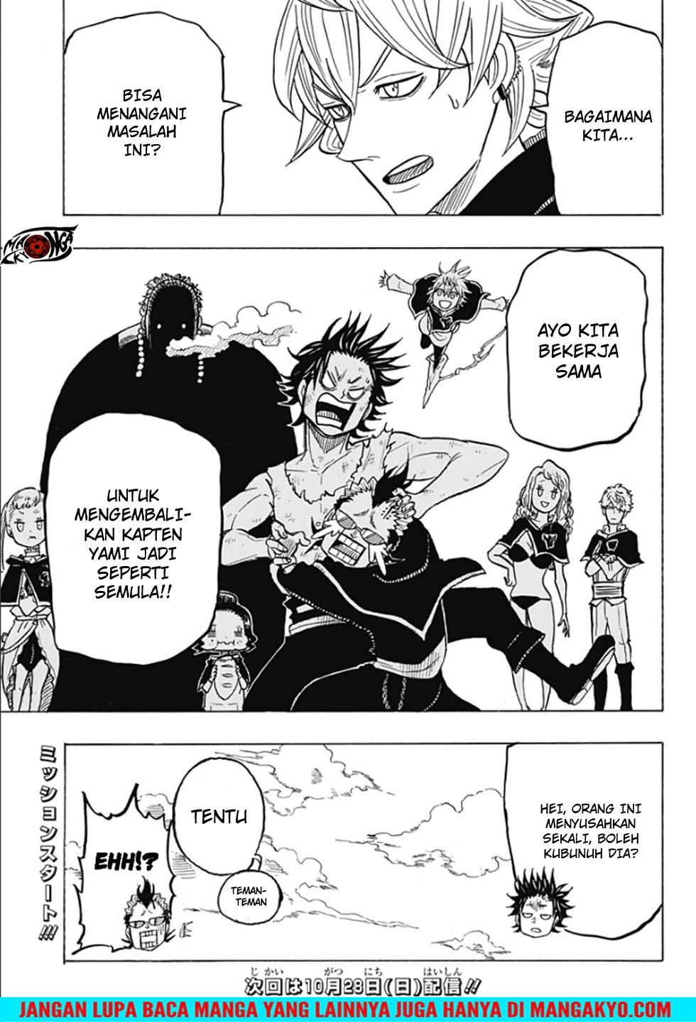 Read Black Clover Gaiden Quartet Knights Bahasa Indonesia ID Manga Online