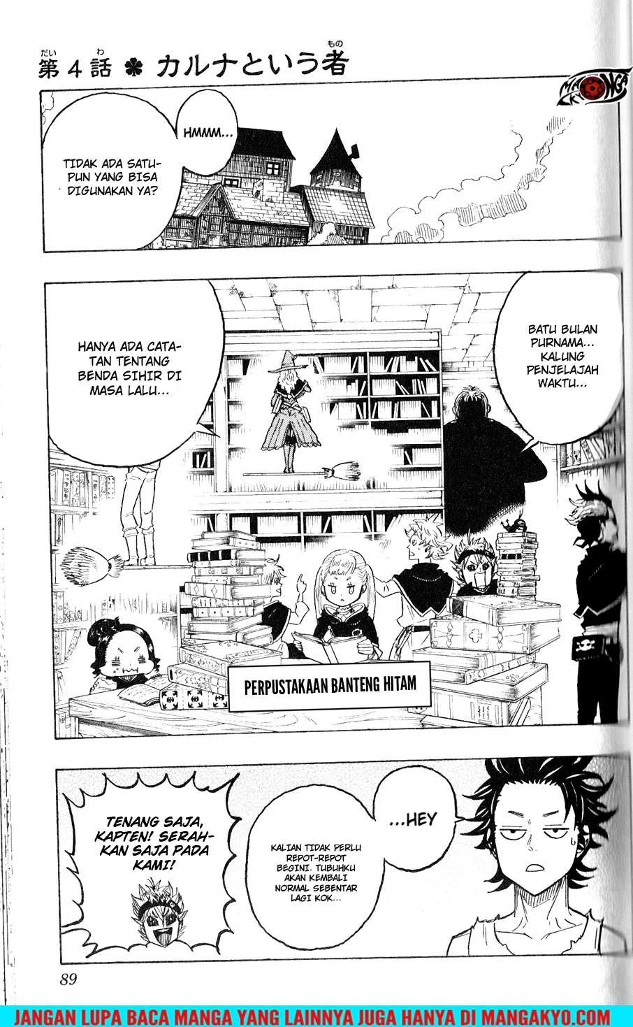 Read Black Clover Gaiden Quartet Knights Bahasa Indonesia ID Manga Online