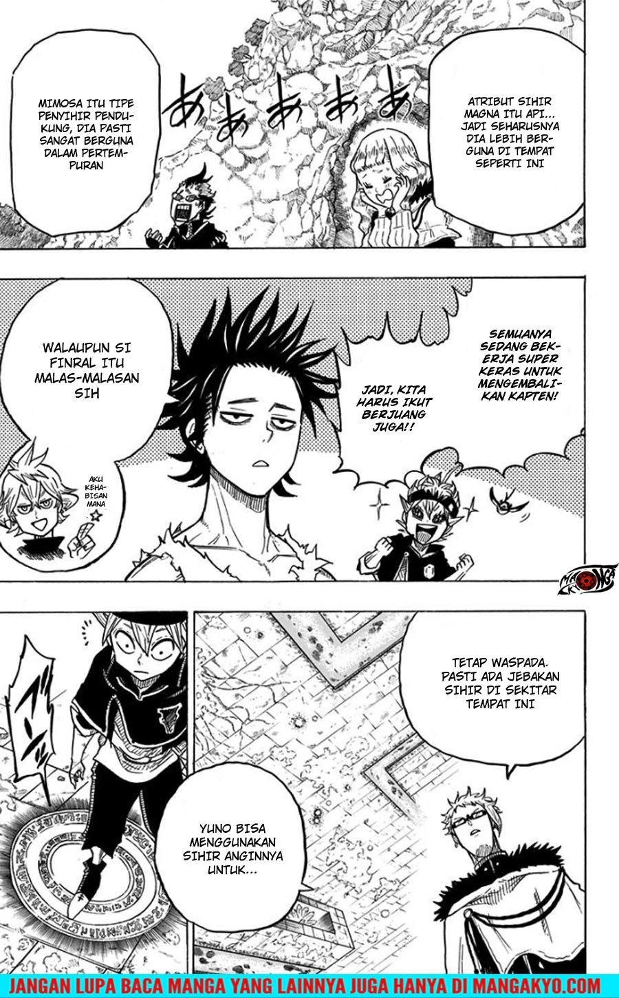 Read Black Clover Gaiden Quartet Knights Bahasa Indonesia ID Manga Online
