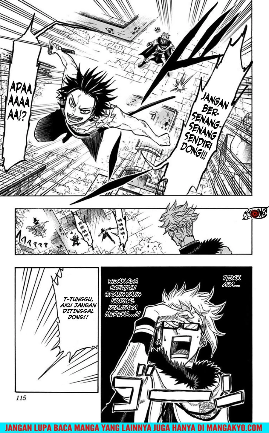 Read Black Clover Gaiden Quartet Knights Bahasa Indonesia ID Manga Online