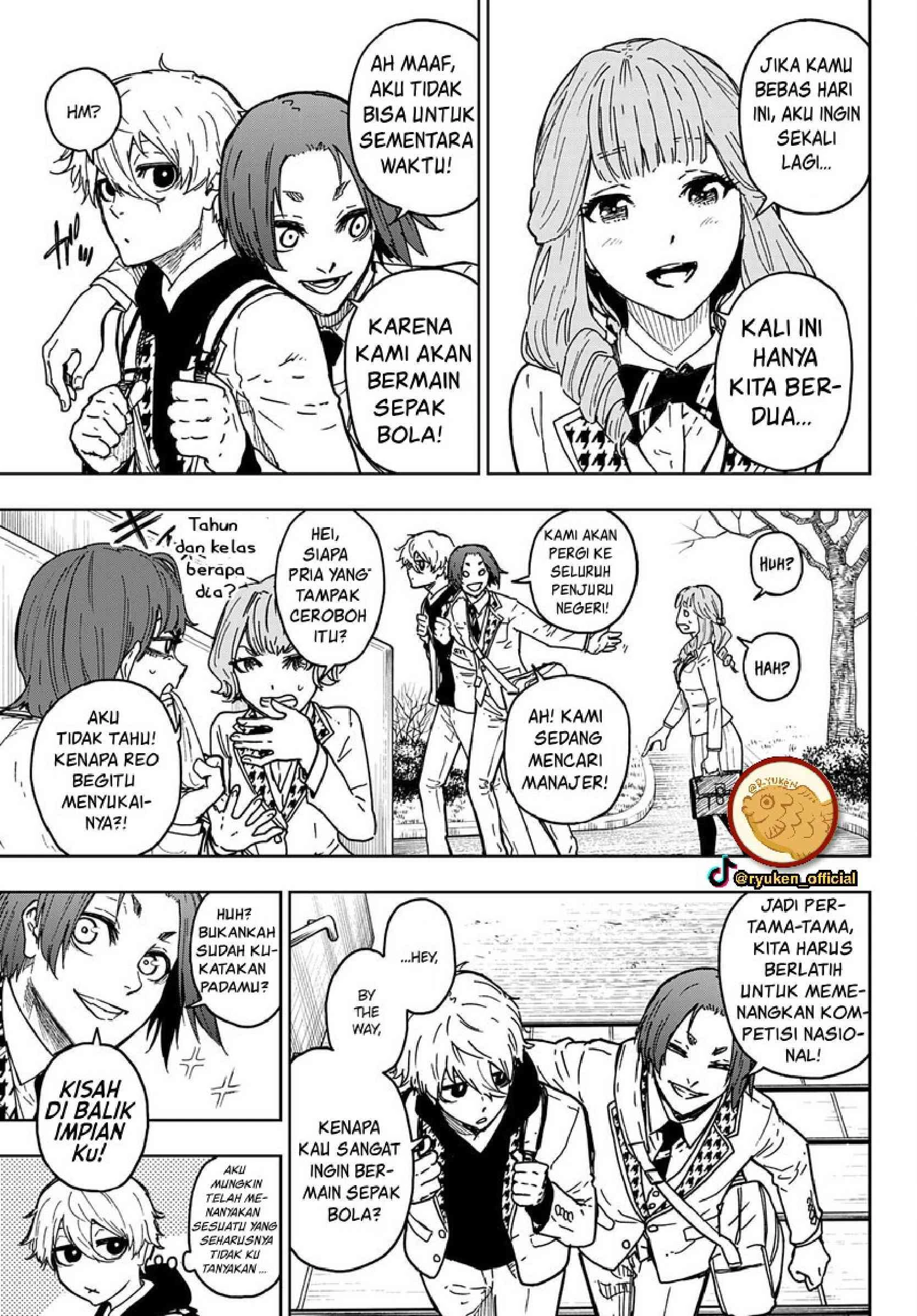 Read Blue Lock Episode Nagi ID Manga Online