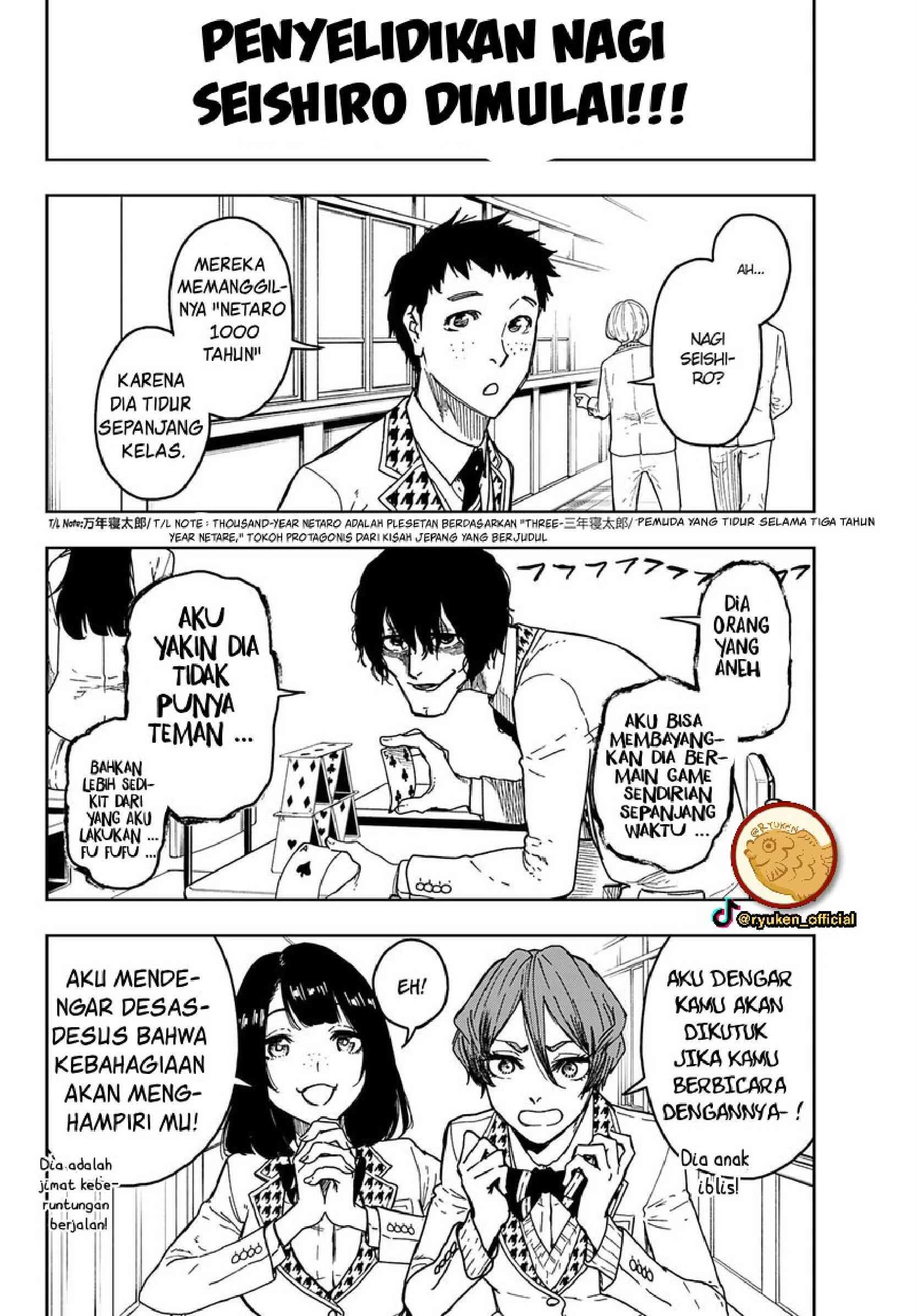 Read Blue Lock Episode Nagi ID Manga Online