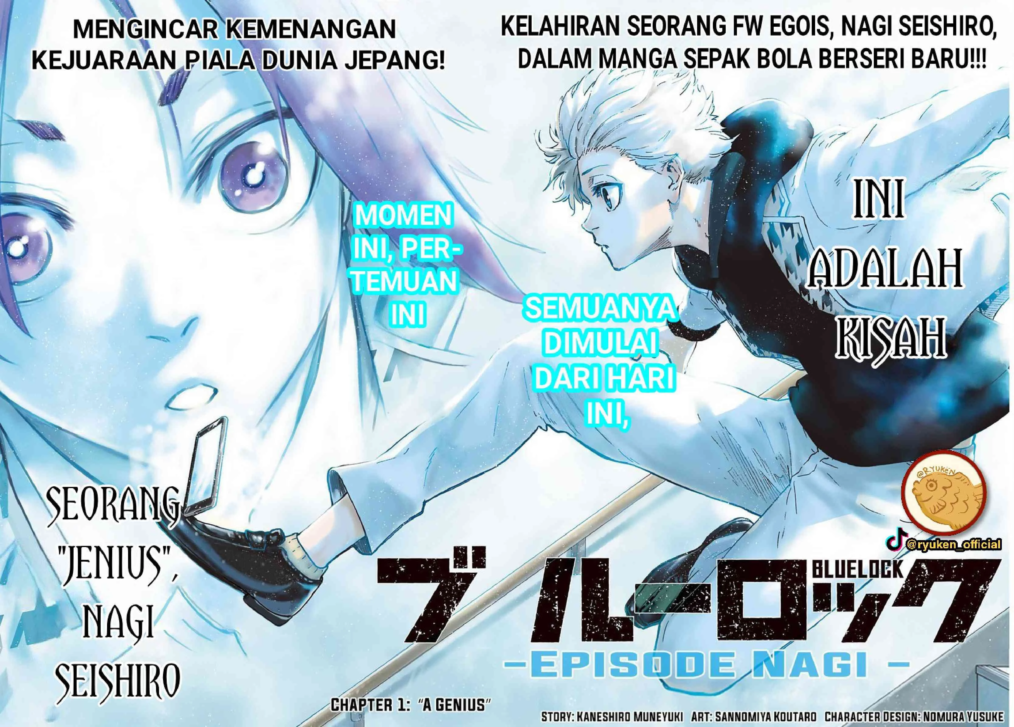 Read Blue Lock Episode Nagi ID Manga Online