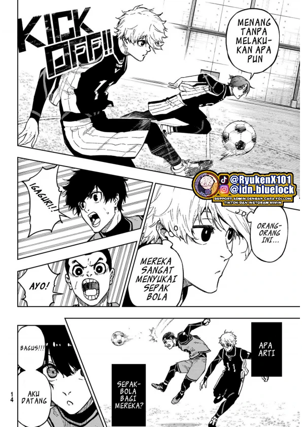 Read Blue Lock Episode Nagi ID Manga Online