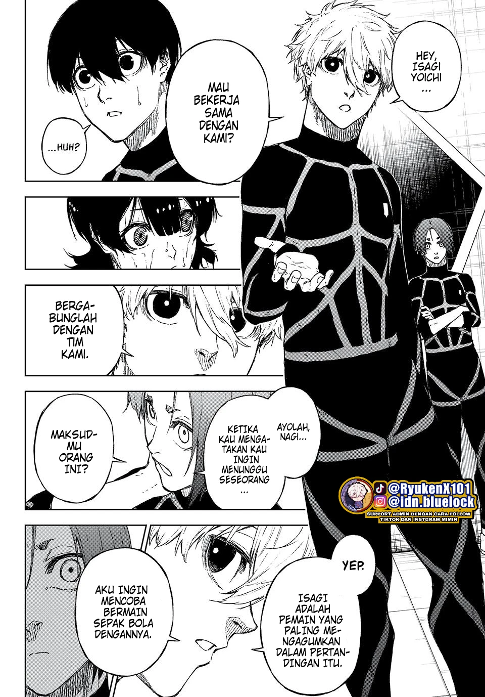 Read Blue Lock Episode Nagi ID Manga Online