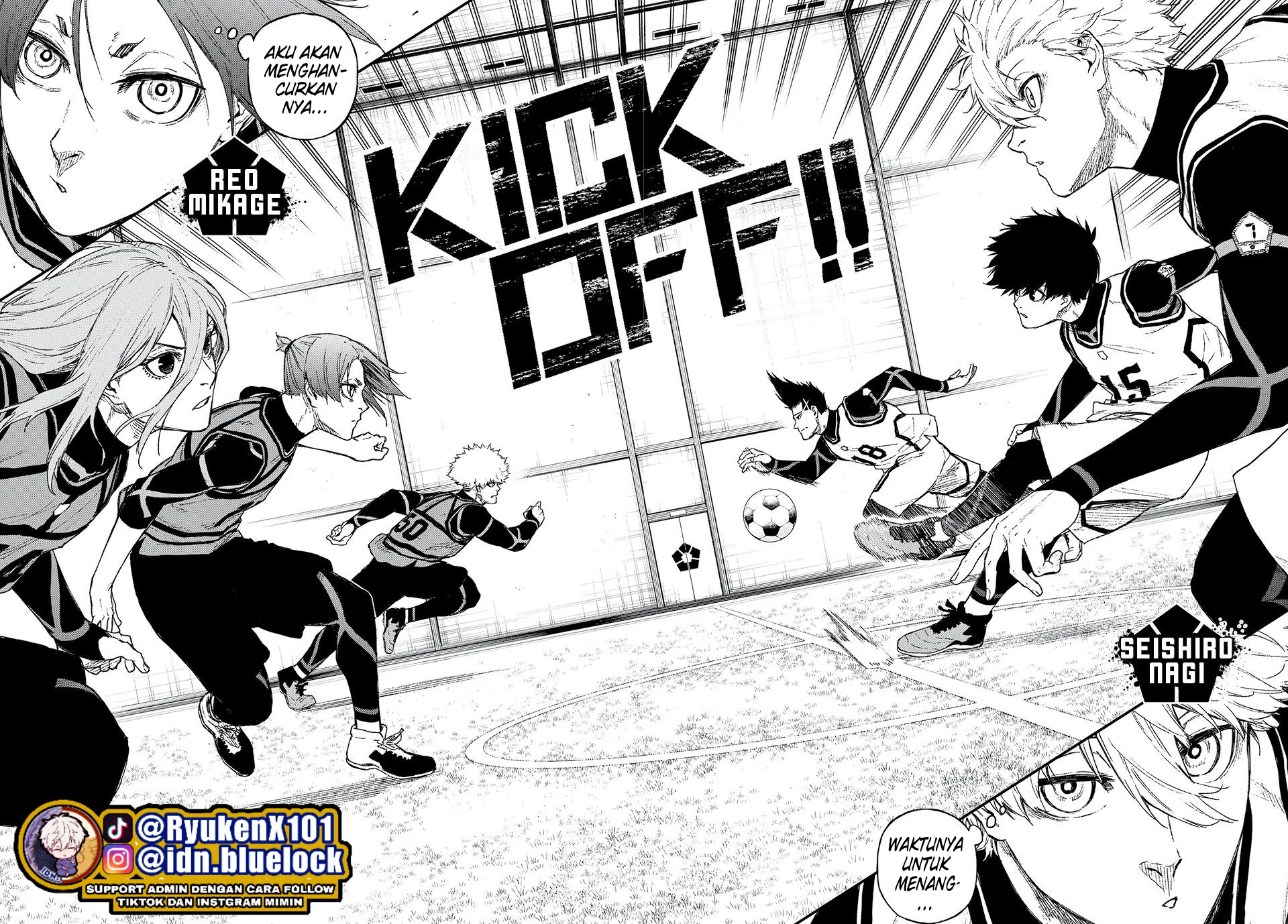 Read Blue Lock Episode Nagi ID Manga Online