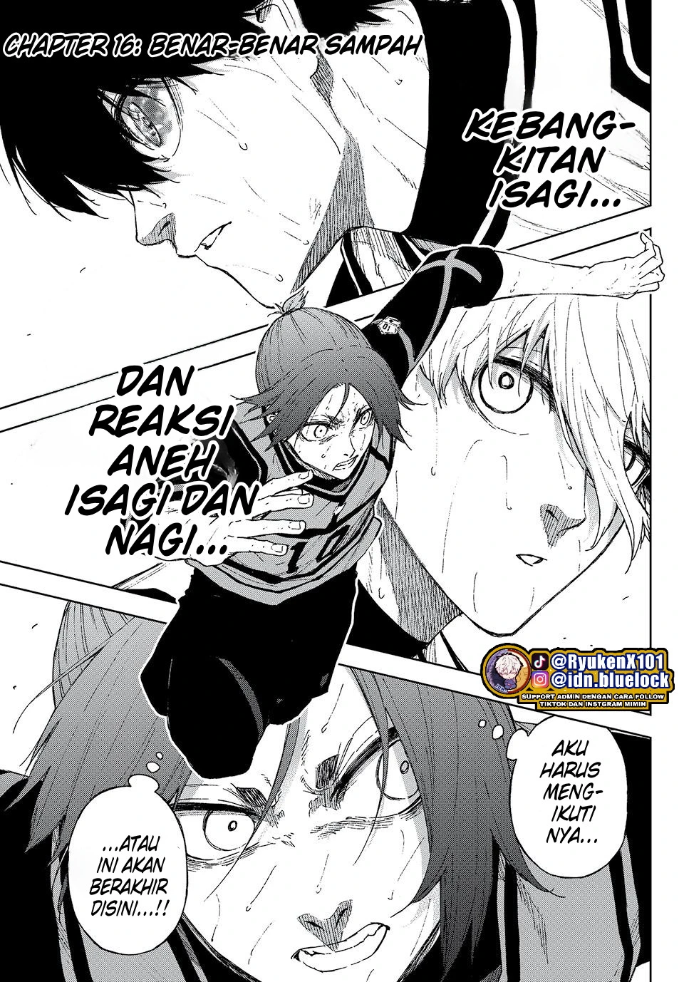Read Blue Lock Episode Nagi ID Manga Online
