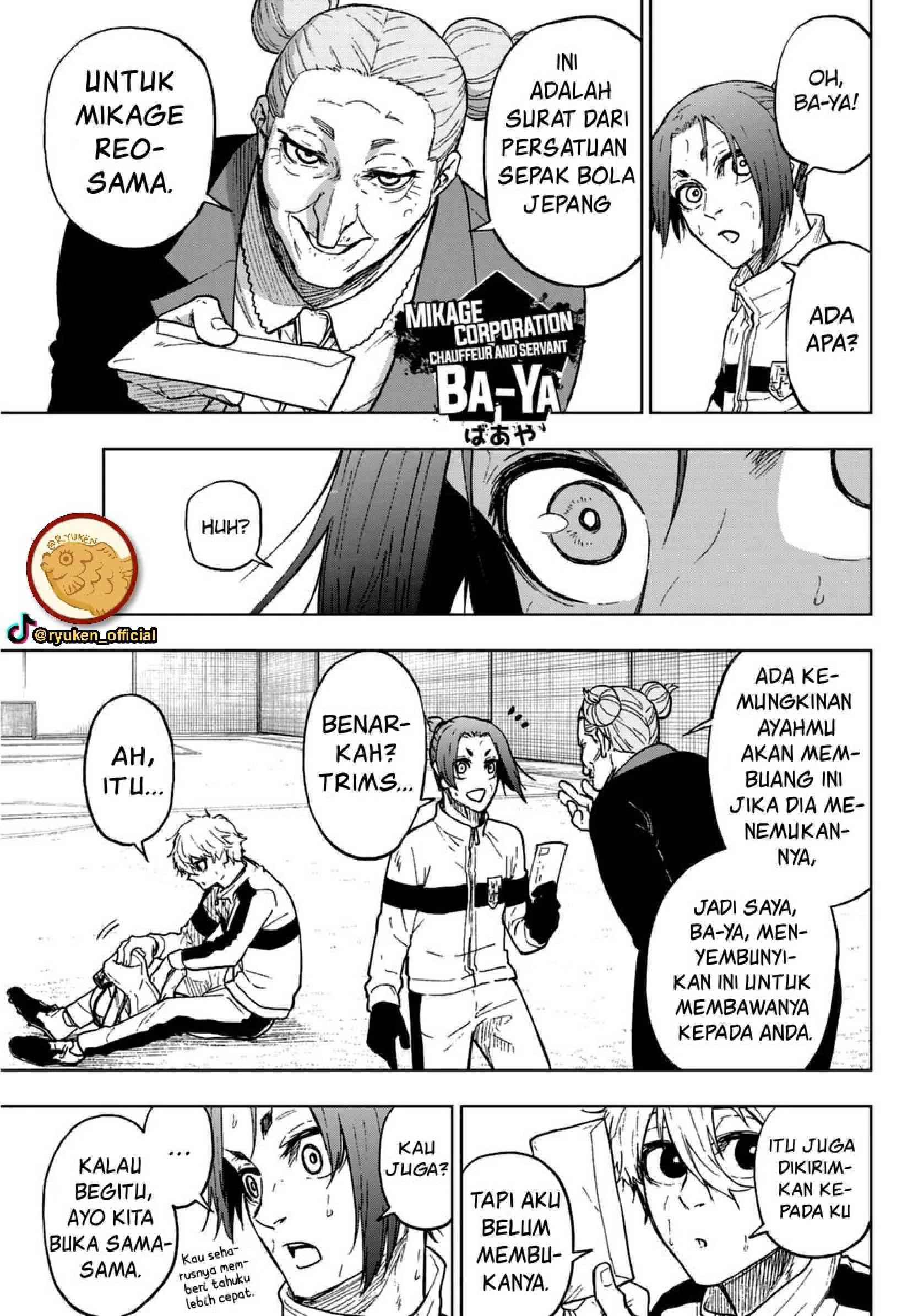 Read Blue Lock Episode Nagi ID Manga Online
