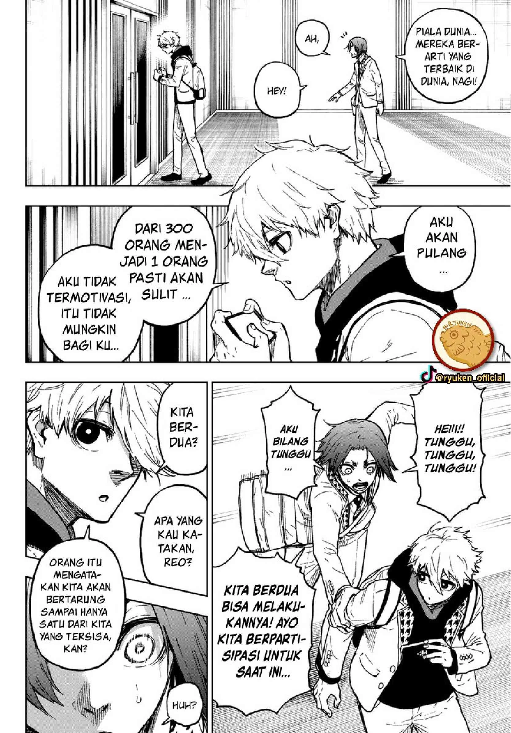 Read Blue Lock Episode Nagi ID Manga Online