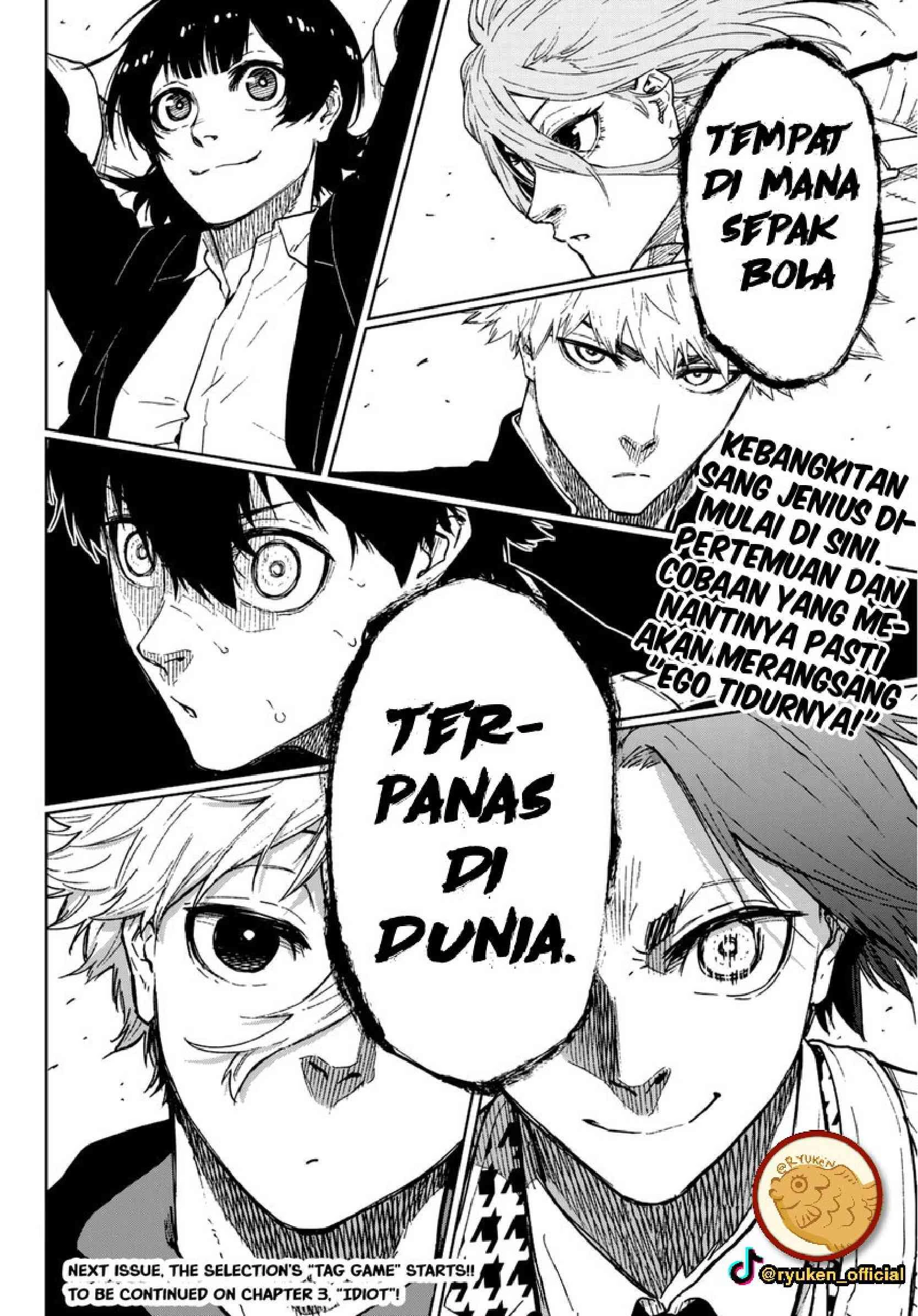 Read Blue Lock Episode Nagi ID Manga Online