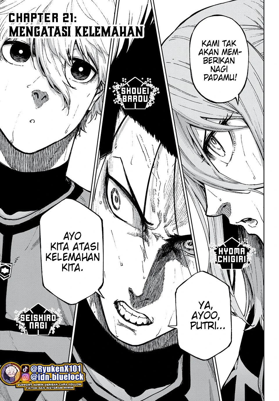Read Blue Lock Episode Nagi ID Manga Online