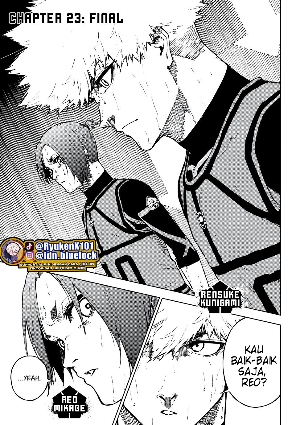 Read Blue Lock Episode Nagi ID Manga Online