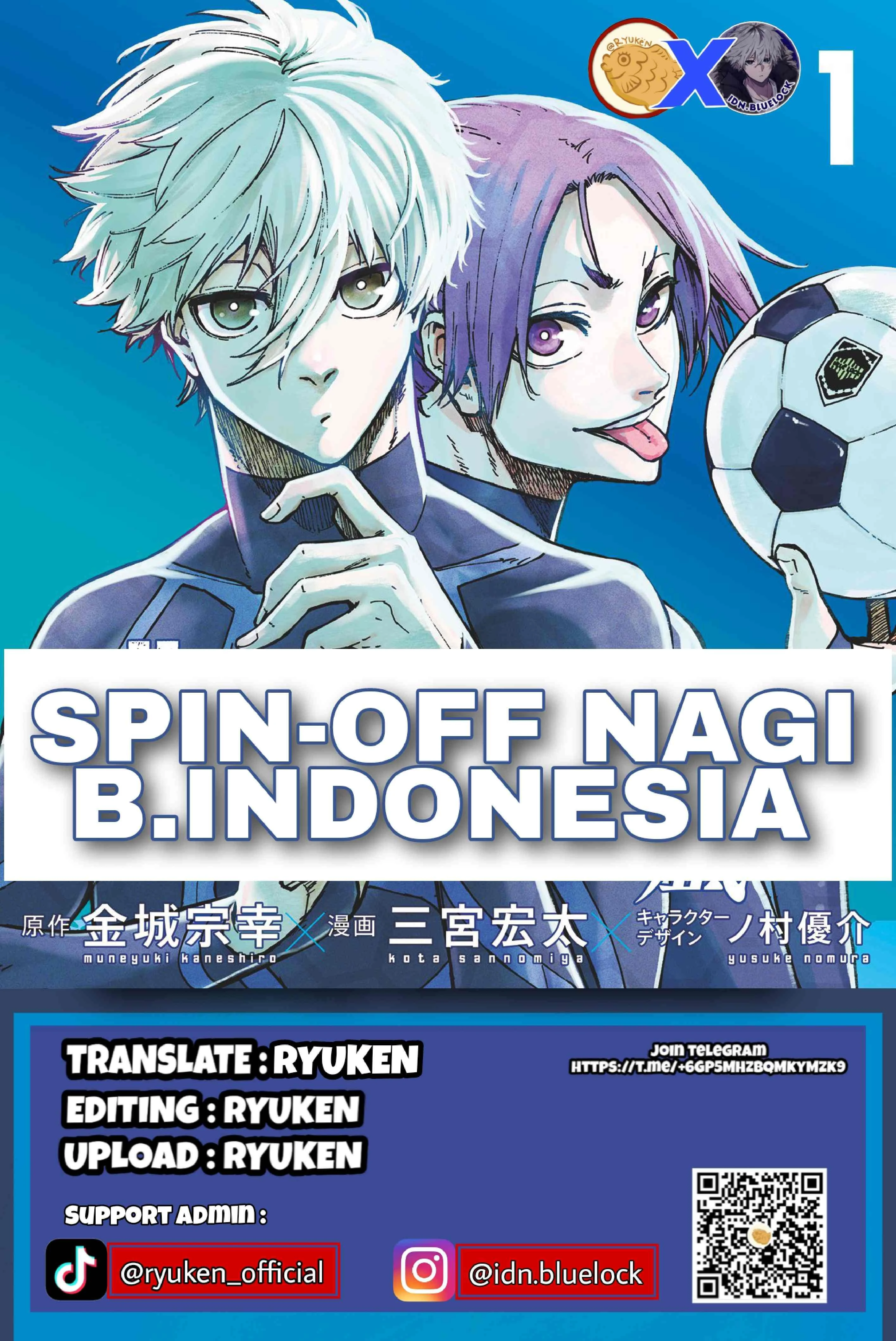 Read Blue Lock Episode Nagi ID Manga Online