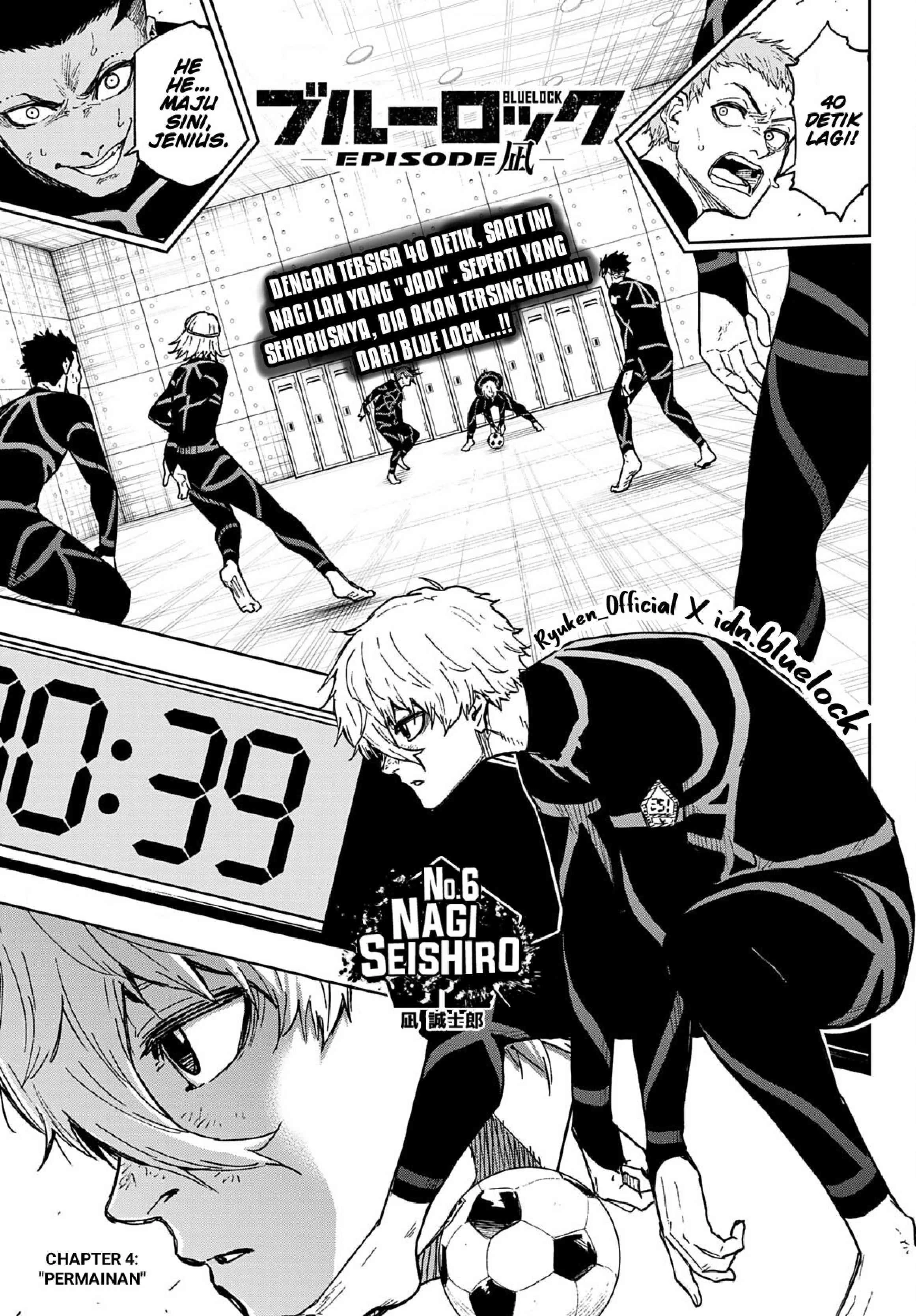 Read Blue Lock Episode Nagi ID Manga Online