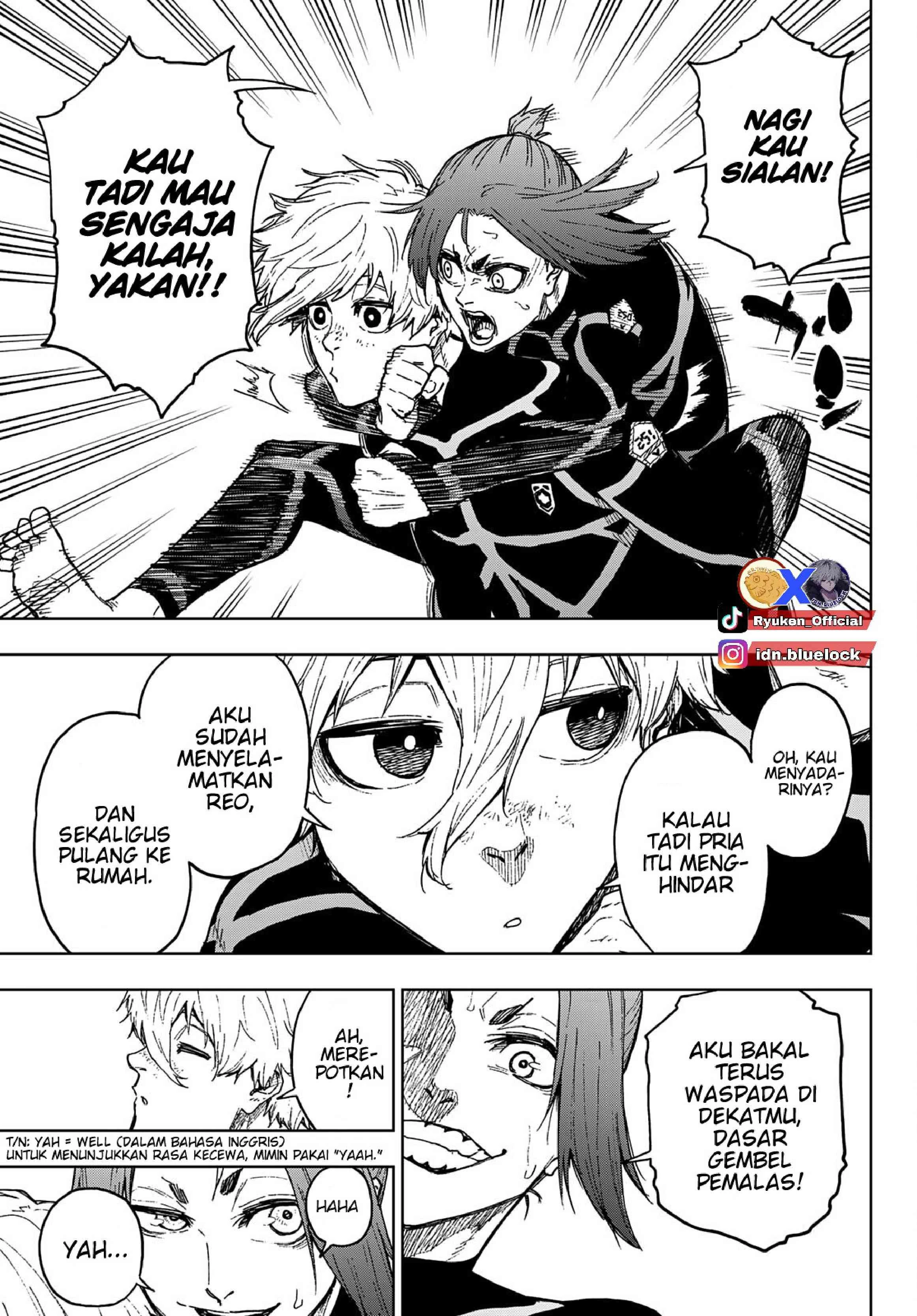 Read Blue Lock Episode Nagi ID Manga Online