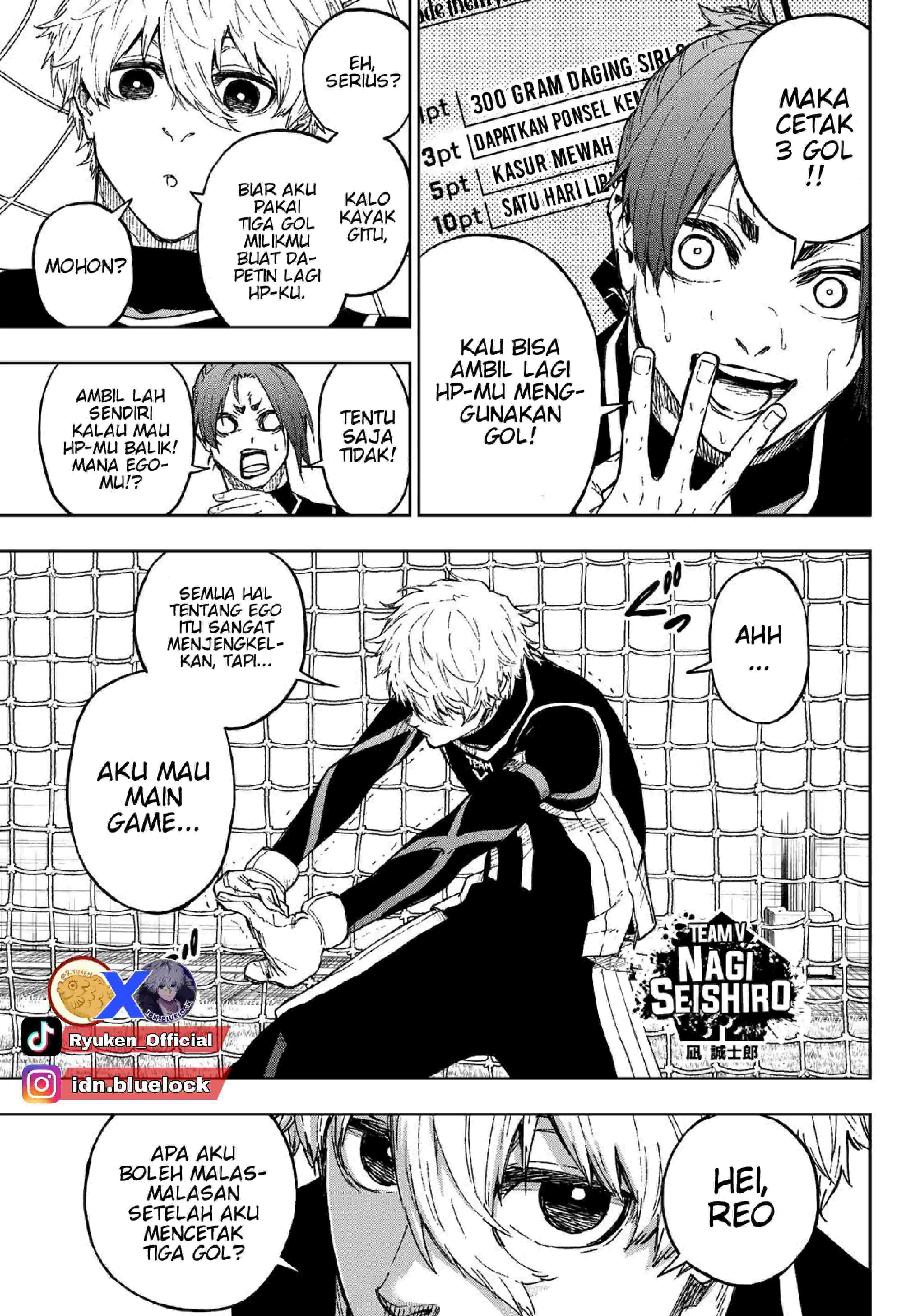 Read Blue Lock Episode Nagi ID Manga Online