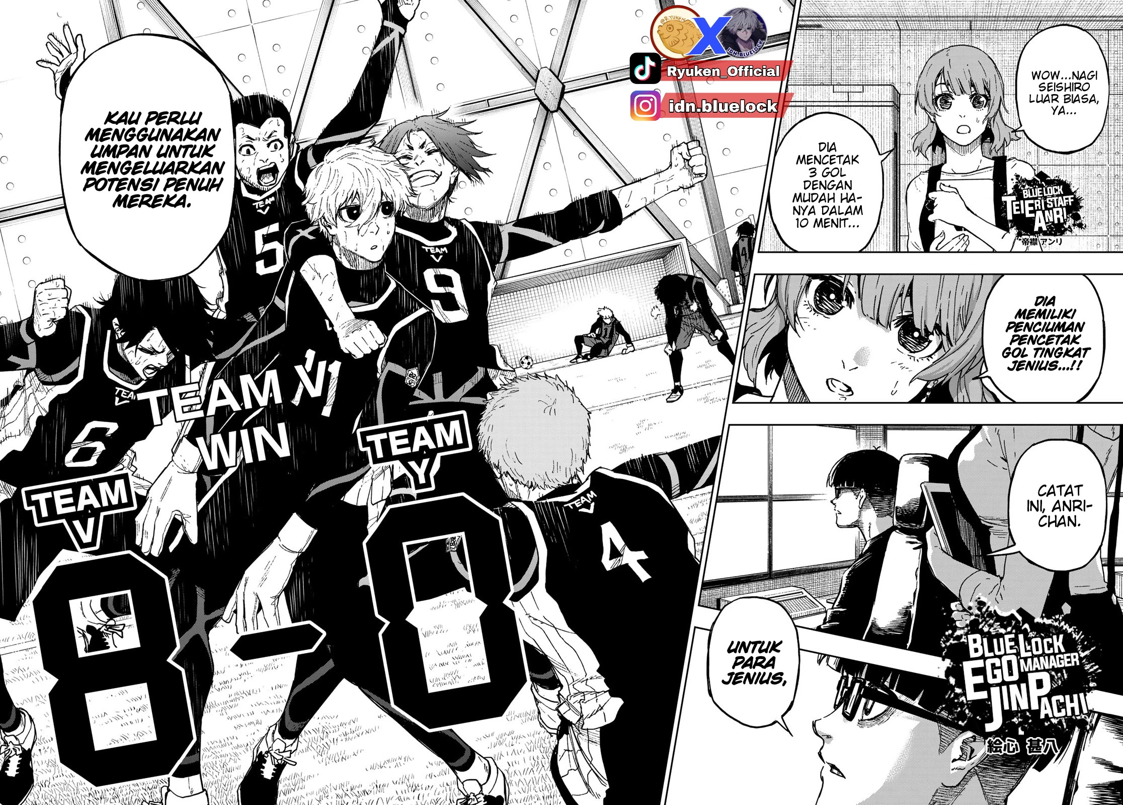 Read Blue Lock Episode Nagi ID Manga Online