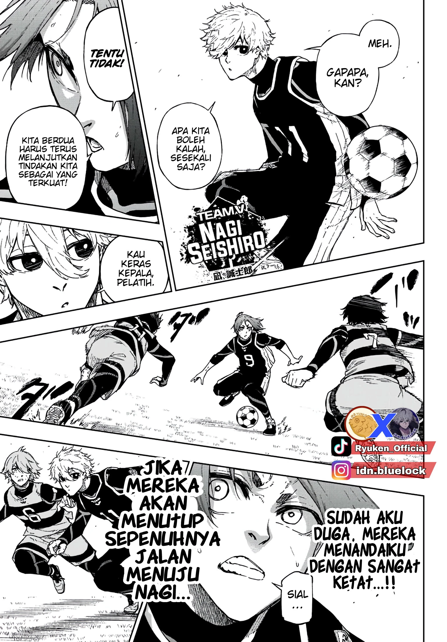 Read Blue Lock Episode Nagi ID Manga Online