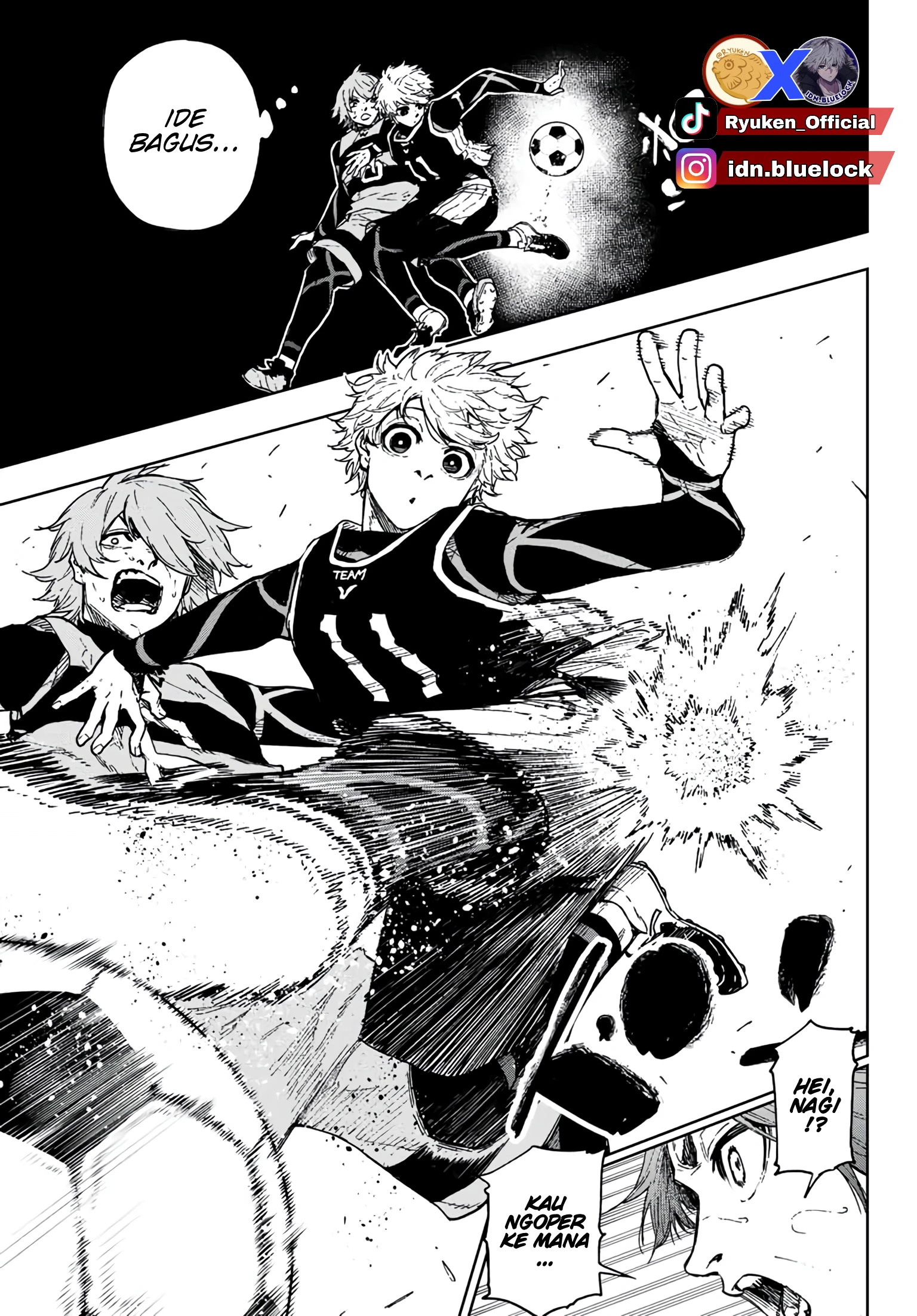 Read Blue Lock Episode Nagi ID Manga Online