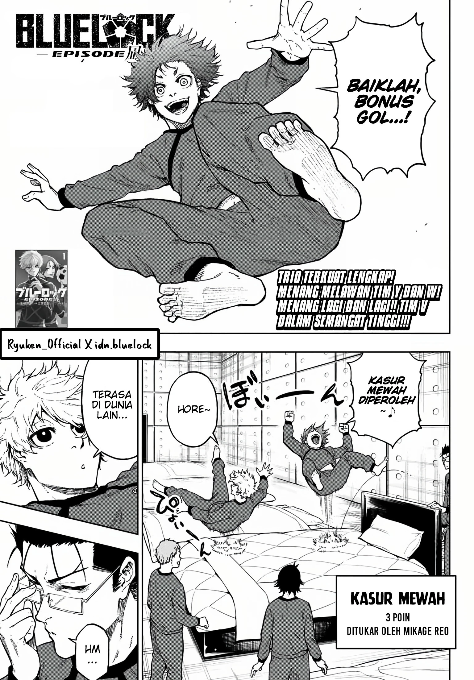 Read Blue Lock Episode Nagi ID Manga Online
