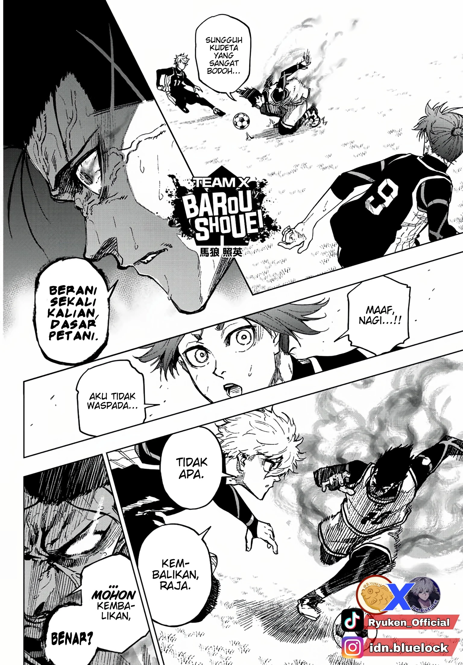 Read Blue Lock Episode Nagi ID Manga Online