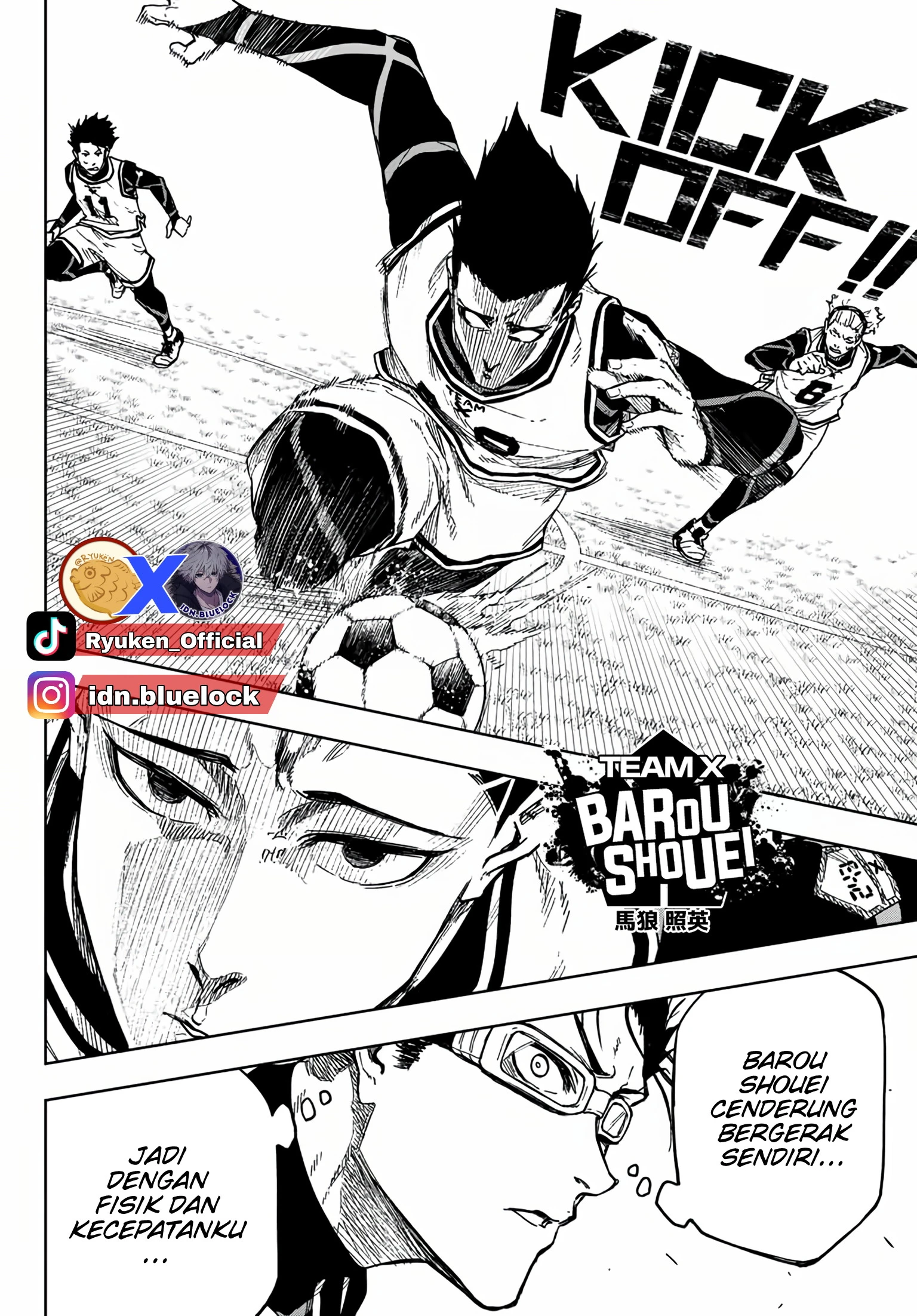 Read Blue Lock Episode Nagi ID Manga Online