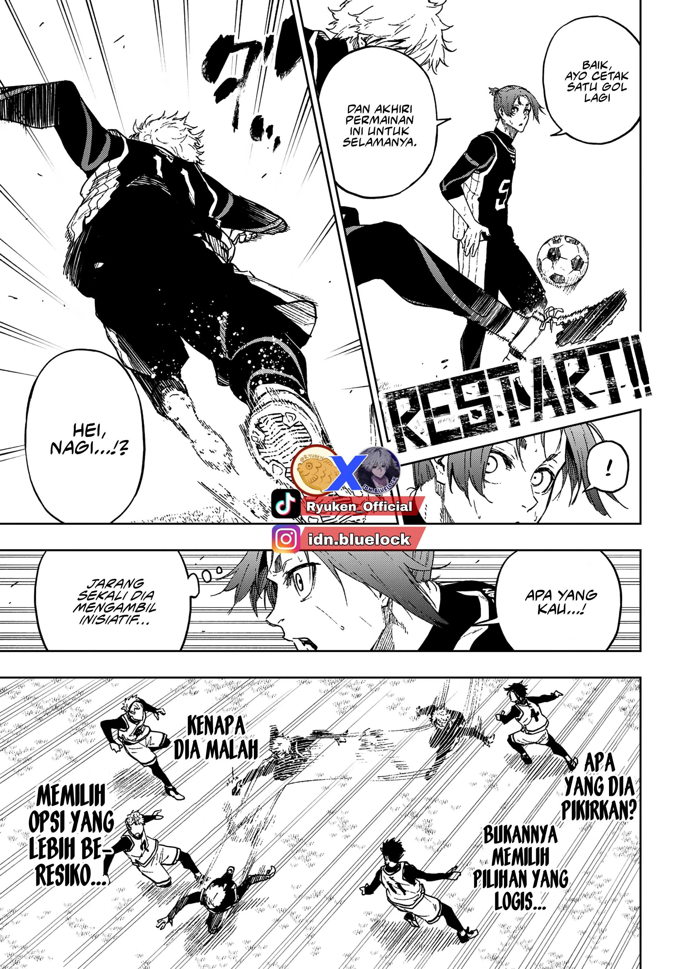 Read Blue Lock Episode Nagi ID Manga Online