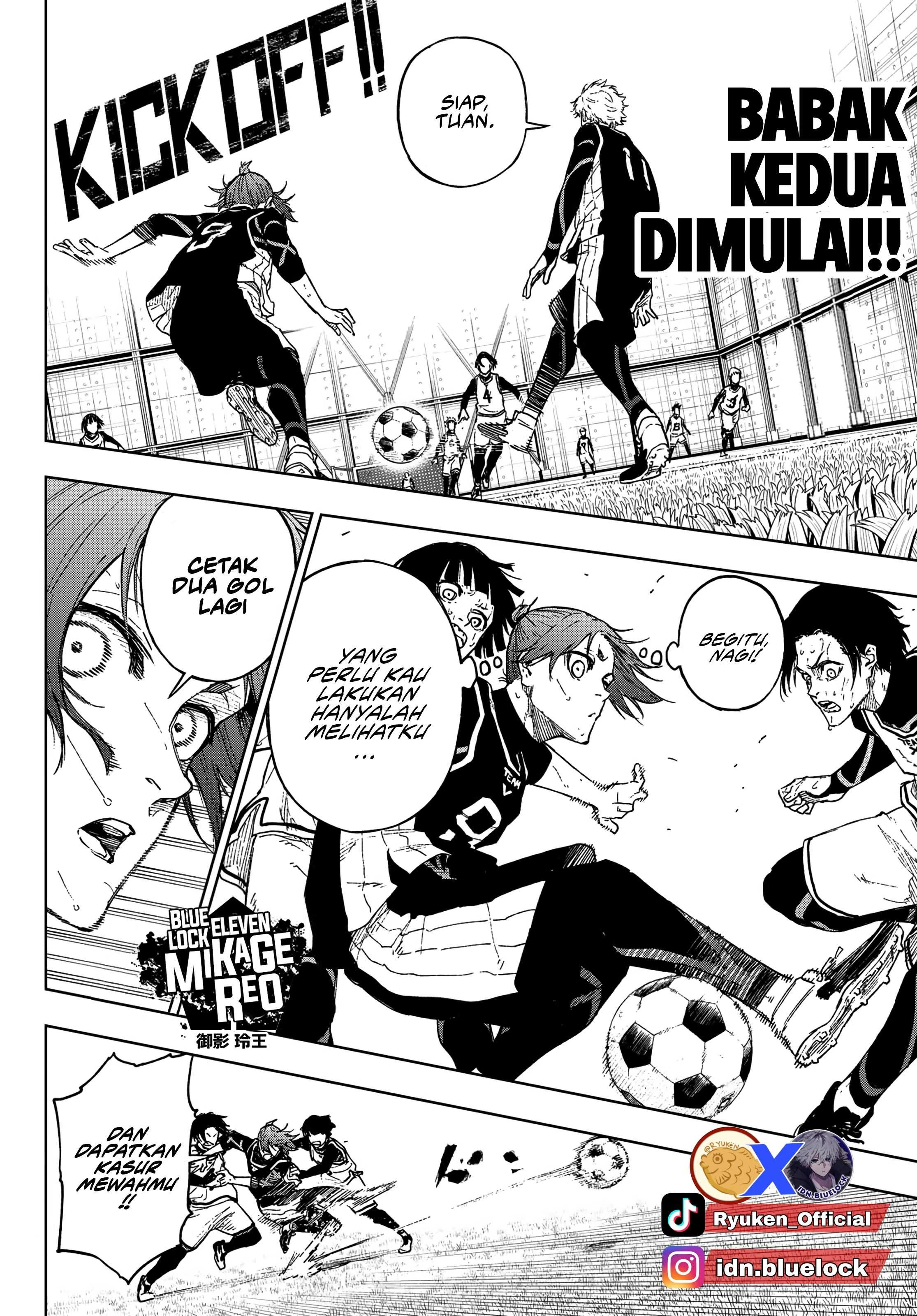 Read Blue Lock Episode Nagi ID Manga Online